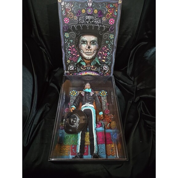 Mattel Barbie 2024 Dia De Muertos Day of the Dead Ken Barbie Signature Doll - Picture 6 of 6